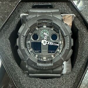 Casio G-Shock Black and Gray Watch